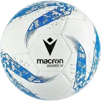 MACRON Degree XI (Size 4) Trainingsbal - Wit / Royal | Maat: 4
