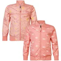 Noppies reversible zomerjas zalm Roze Meisjes Polyester Ronde hals All over print - maat 98