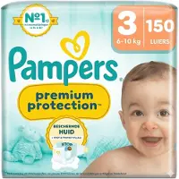 Pampers Premium Protection size 3 - 150 Luiers (5x30)