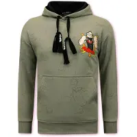 Top Star Hoodie met capuchon popeye