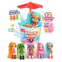 Just Play Cup O'Style verzamelpop met accessoires - 1 willekeurige pop - 10 delige set - 11 cm groot - Verzamelen