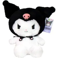 Hello Kitty – 23cm Fluffy Black Kuromi Plush