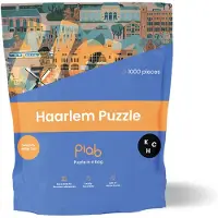 Puzzle in a Bag - Haarlem Puzzel 1000 Stukjes - Stadspuzzel voor Volwassenen - Ideaal cadeau voor puzzelaars die van Haarlem houden
