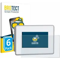 BROTECT - Screenprotector voor BUCHER automation JetView 1004 - Folie Beschermfolie matte 6 Stuks