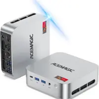 AceMagic M1 Mini PC, AMD Ryzen 7 7735HS (8C/16T, tot 4.75Ghz),24GB LPDDR5 512GB M.2 SSD Windows 11 Pro Mini PC mit AMD Radeon Graphics | 4K Triple Display |Type-C | WiFi6 | BT5.2