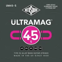 Rotosound Ultramag UM455 snarenset voor elektrische basgitaar