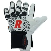Real Ultra Keepershandschoenen - Wit / Zwart / Rood | Maat: 9