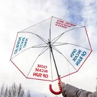 Fisura - Paraplu Open In Case Of Rain, Close In Case Of Sun - transparant