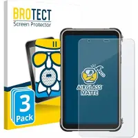 BROTECT - Screenprotector voor Ulefone RugKing Pad Pro - Folie Beschermfolie Beschermglas matte 3 Stuks