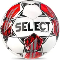 Select Diamond V23 Trainingsbal - Wit / Rood | Maat: 3