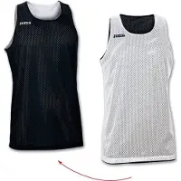 Joma Aro Reversible Sleeveless T-shirt Wit,Zwart M Man