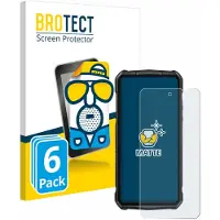 BROTECT - Screenprotector voor Ulefone Armor 29 Ultra - Folie Beschermfolie matte 6 Stuks