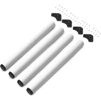 Emuca Tafelpoten 830x60 Mm 4 Eenheden