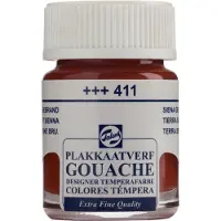 Talens plakkaatverf Extra Fijn flacon van 16 ml, sienna gebrand 100 stuks