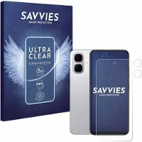 Savvies - Screenprotector voor Infinix Smart 10 (Voor+Camera) - Folie Beschermfolie transparant 18 Stuks