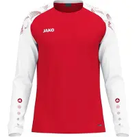 Jako Sonic Longsleeve Heren - Rood / Wit | Maat: L