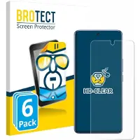 BROTECT - Screenprotector voor Vivo V50e - Folie Beschermfolie transparant 6 Stuks