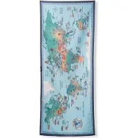 Nomadix - Original towel: world map - Multi - OS - Handdoeken