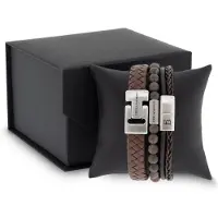 Steel & Barnett - Geschenkset Heren - Premium Set Bruin - Bruin - Maat S