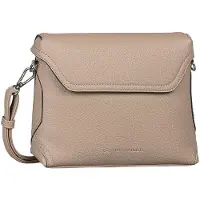 Tom Tailor schoudertas Joel Flap Bag No Zip Taupe