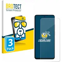 BROTECT Screenprotector 3 Stuks voor realme P3x Beschermglas transparant