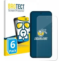 BROTECT Screenprotector 6 Stuks voor Nothing Phone (4a) Beschermglas transparant