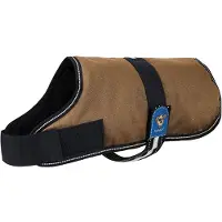 Knuffelwuff Hondenjas functioneel textiel reflecterend 40cm bruin
