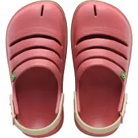 Havaianas Havaianasunisex voor kinderen. 4149379.5190 Sandalen Clog Brasil roze (35/36), Plat, Gesp, Casual, Strandkleding, kinderkleding