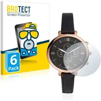 BROTECT - Screenprotector voor Fossil Monroe Hybrid HR - Folie Beschermfolie matte 6 Stuks