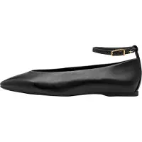Tamaris Ballerina met riempjes zwart