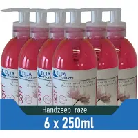 Elja VOORDEELVERPAKKING 6x | Handzeep roze 250ml Pouse Mousse