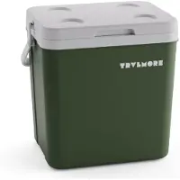 TRVLMORE Koelbox 26L - Frigobox - Inclusief 2 Koelelementen - Groen