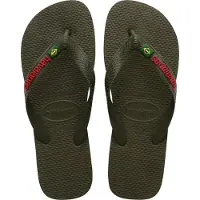 Havaianas Brasil Logo Kids Green