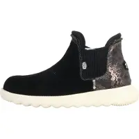 HeyDude Branson Novelty Leather Vrouwen Zwart/Snake Laarzen