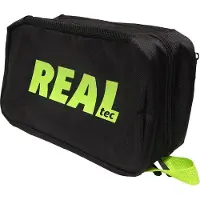 Real Keepershandschoenen Tas - Zwart / Groen | Maat: UNI
