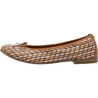 Tamaris Ballerina bruin / lichtbruin / lichtgrijs / wit
