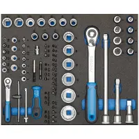 Gedore TS-147 gereedschapssortiment in Check-Tool modules, 147-delig, 2955997