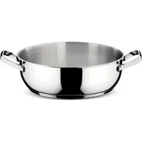 Lagostina Sfiziosa steelpan Rond Roestvrijstaal