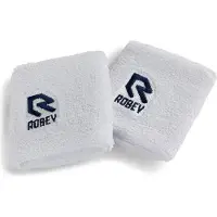 Robey Zweetbandjes Mixed Double Wristbands Racket White