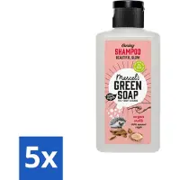 Marcels Green Soap - Shampoo - Caring Argan & Oudh - Milde verzorging - 100 ml - Bulkverpakking - 5 stuks