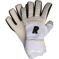 Real All Stop Keepershandschoenen - Wit / Zwart | Maat: 9,5