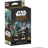 Atomic Mass Games Star Wars: Legion – Aanpasbare Jedi-generaal en ridder (EN)