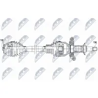 NTY NPW-BM-183 Aandrijfas