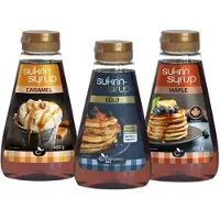 Sukrin | Mix Vezelrijke Siroop | Voordeelpakket | 2 x 450ml | 1x 325ml