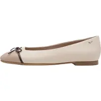 Tamaris Ballerina beige / crème / chocoladebruin