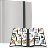 INF 3-inch polaroid-fotoalbum voor 432 kaarten Grey