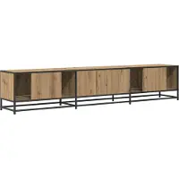 vidaXL TV Eenheden 210 x 35 x 41 cm Artisan Eiken Bewerkt hout