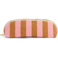 Rose in April Etui Pennenzak Roze Caramel Strepen