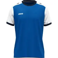 Jako Dynamic Shirt Korte Mouw Kinderen - Royal / Wit / Marine | Maat: 140