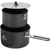 MSR - Keuken - Ceramic 2Pot Set voor Unisex van Aluminium - Zwart